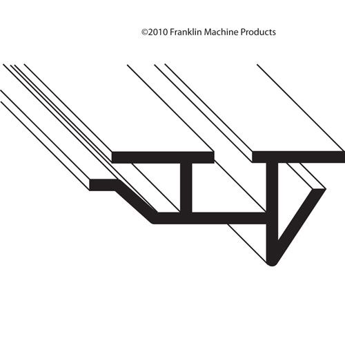 Allpoints 1241018 Snap-In Gasket Retainer , 6'
