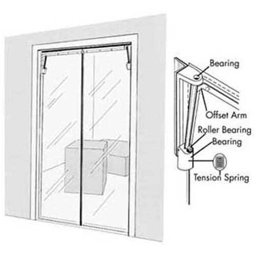 Allpoints 1241280 Clear View Swinging Door 36"X78"