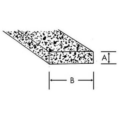 Allpoints 1271076 Sponge Rubber Gasket, 50'