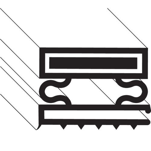 Allpoints 1271161 Door Gasket -  18.50 X 21.25