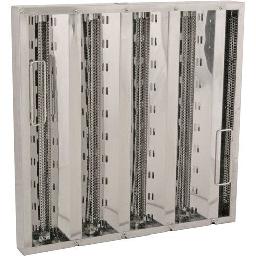 Allpoints 1291229 Baffle Filter , 16X16,SS,He,Fmp