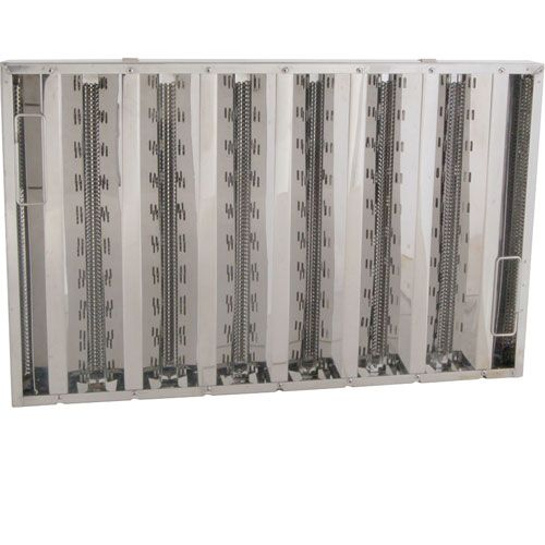 Allpoints 1291231 Baffle Filter , 16X25,SS,He,Fmp