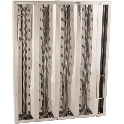 Allpoints 1291232 Baffle Filter, 20X16,SS,He,Fmp
