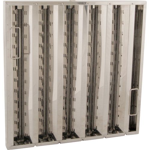 Allpoints 1291233 Baffle Filter , 20X20,SS,He,Fmp