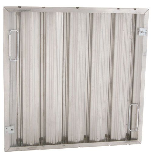 Allpoints 1292089 Stainless Steel Baffle Grease Filter 20X20LH
