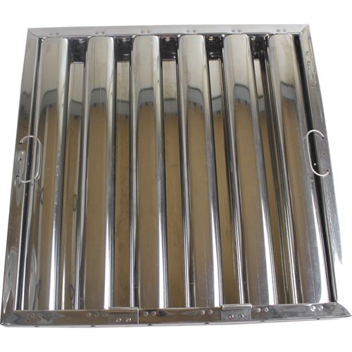 Allpoints 1292196 Stainless Steel Grease Filter - 20 X 20 X 2