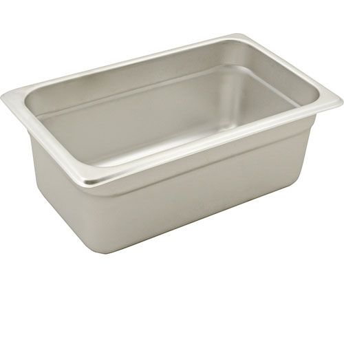 Allpoints 1331121 Quarter Size Steam Table Pan,4"D