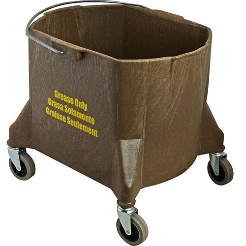 Allpoints 1331636 Grease Bucket W/ Casters 