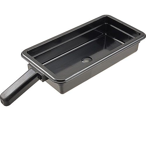 Allpoints 1331848 Food Pan (Single Handle,Black)