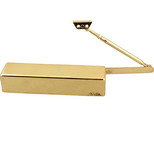 Allpoints 1341125 Door Closer  #2-6, Brass PLT