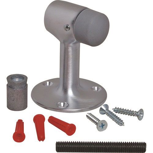 Allpoints 1341186 Door Stop (Dull Chrome)