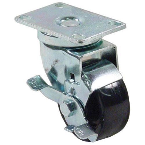 Allpoints 135101 Caster W/Brk Plate 3" 
