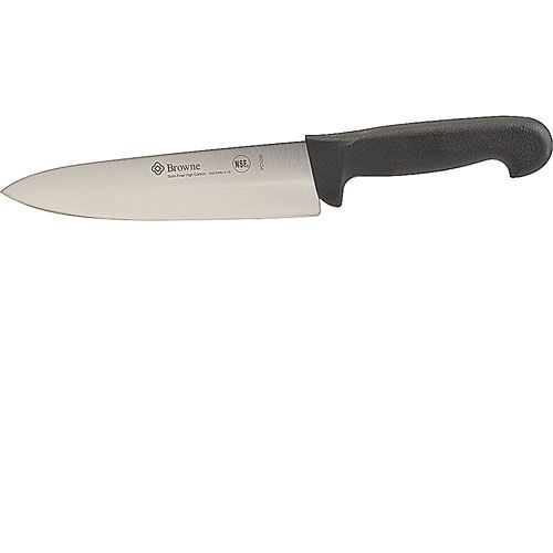 Allpoints 1371048 Knife,8" Cook'S , Black Plst HDl