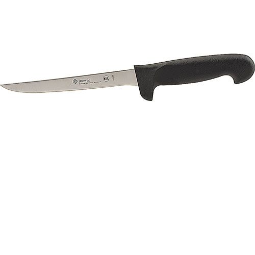 Allpoints 1371050 Knife,6"Boning , Black Plst HDl