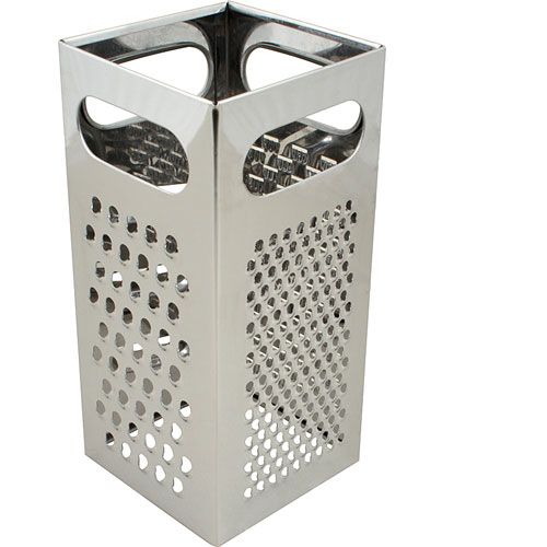 Allpoints 1371063 Square Grater  , S/S,4 Sided