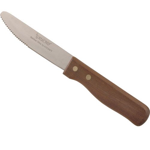 Allpoints 1371065 Steak Knife , 10"L,Gaucho, 12-Pack