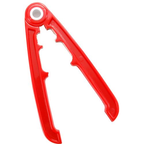 Allpoints 1371140 Shellfish Cracker, 7"Red Plst