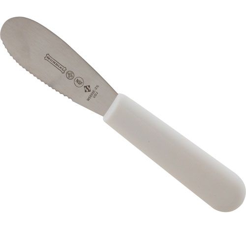 Allpoints 1371284 Serrated Spreader , 3-1/2",White