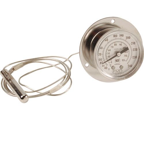 Allpoints 1381057 Flange Mounted Thermometer, 40- 240F
