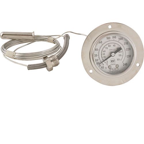 Allpoints 1381269 Flange Mounted Thermometer  , 40-240F