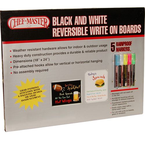 Allpoints 138563 Write On Board Dbl Sided 