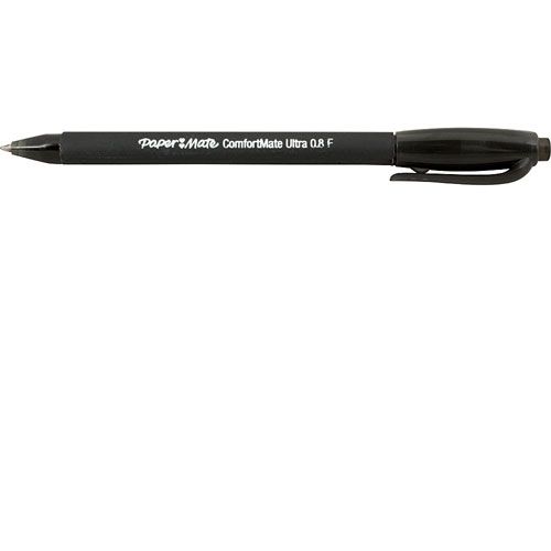 Allpoints 1391077 Black Retractable Ball Pen  , Medium