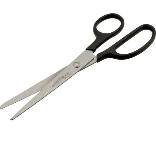 Allpoints 1391099 Black Cast Handle 7-inch Scissors