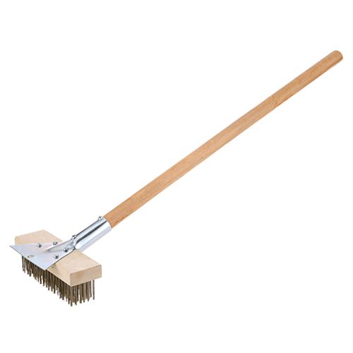 Allpoints 1421407 Grill Brush RD S/S Bristle