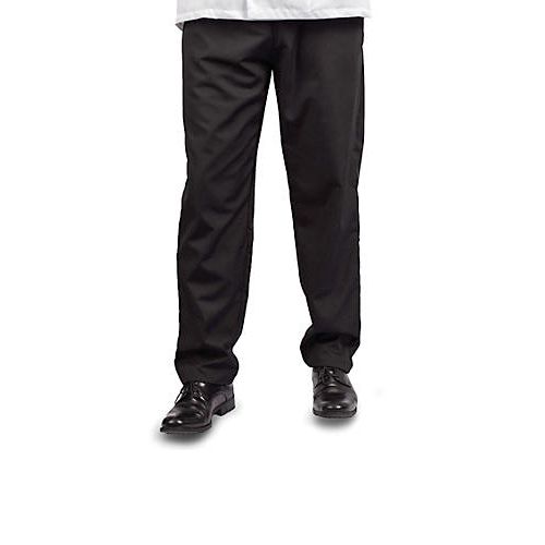 Allpoints 14214XL KNG 4Xl Cooks Pants Black, Baggy