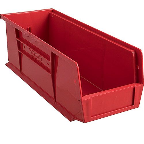 Allpoints 1421760 Storagered Bin,5.5 X14.7 5 X5"