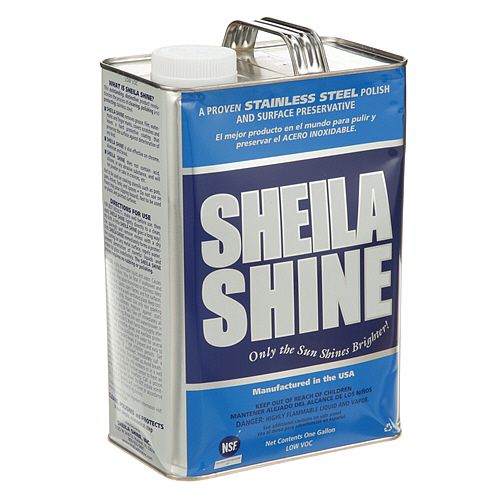 Allpoints 1431157 Polish For S/S, 1 Gallon , Ca Sheila Shine