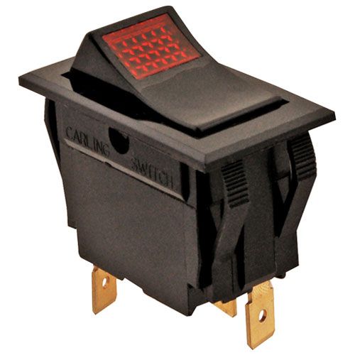 Allpoints 1491123 Rocker Switch ,SPST,On-Off,W/Lt