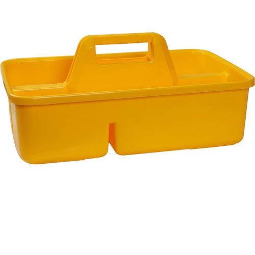 Allpoints 1591121 Caddy,Restroom (Yellow) 