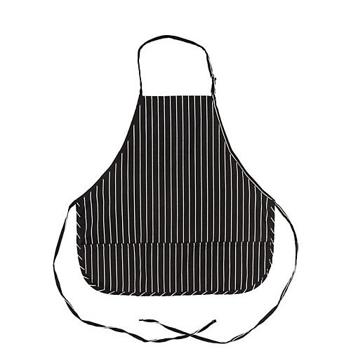 Allpoints 2119CKS Kng 27in Bib Apron Rounded striped 3 Pocket