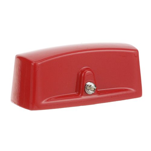 Allpoints 221432 Rectangle Metal Burner Valve Knob 2-1/8 OD, Mount .240", Position Up, Set Screw Down