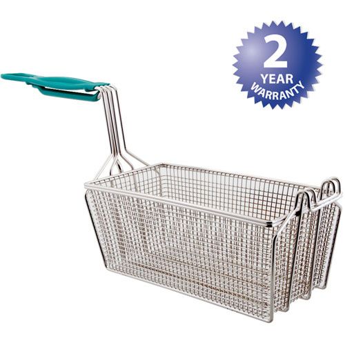 Allpoints 2251069 Fry Basket - Ez-Grip - 12-7/8" X 6-1/2"