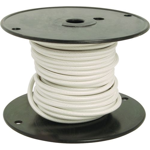 Allpoints 2531162 Hi-Temp Wire (14 GA,WHITE,50 FT ROLL)