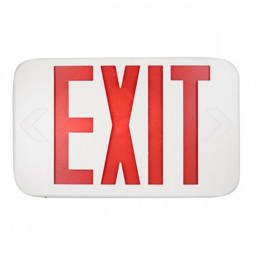 Allpoints 2531249 Led Lighted Exit Sign,120/277V