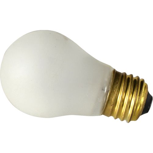 Allpoints 2531426 Incandescent Bulb, 130V, 40W, A19, Coated