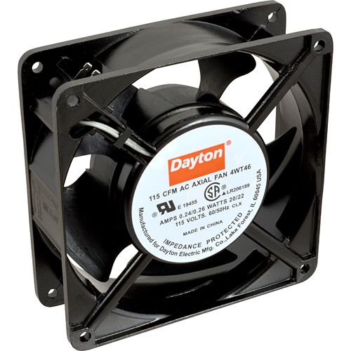 Allpoints 2531439 Axial Fan (4-3/4"Sq, 115V,20W)