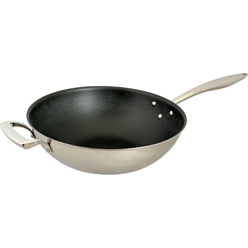 Allpoints 2571062 Pan,Woknon-Stick,5 QT,12 OD