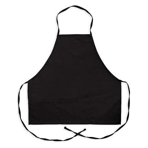 Allpoints 2576BLK Kng 27 In Bib Apron 3 Pocket Black