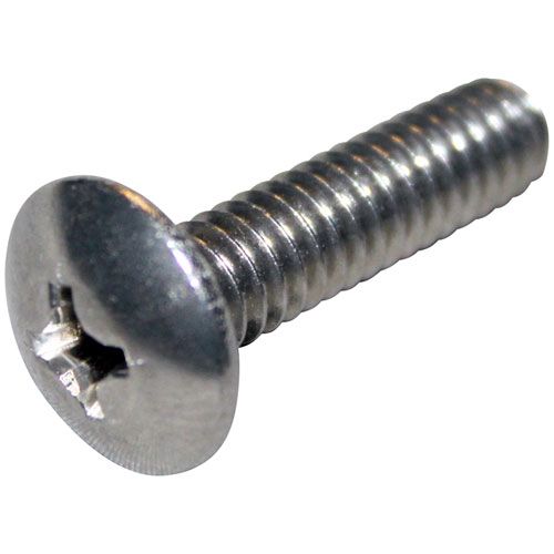 Allpoints 261486 Machine Screw (Bx 100) 1/4-20X1 Phl Trus 18-8 S