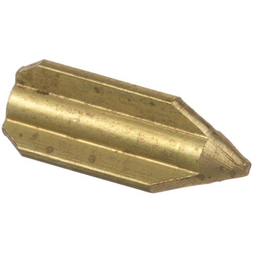 Allpoints 261672 Press-In Orifice Needle: .236" DIA x .640" Long, Triangular Shape with 3 Flutes, for Hood Burner Orifices on Gas Burner Valves