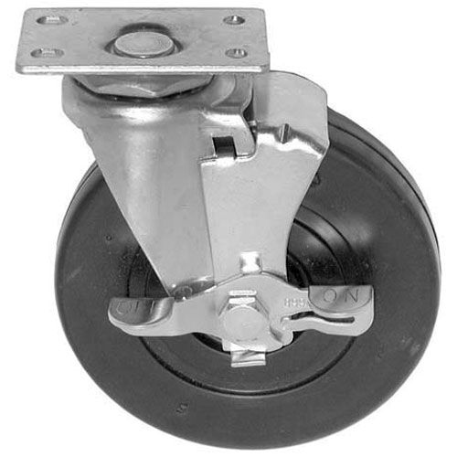 Allpoints 262363 Plate Mount Caster W/Brk 3 W 1-3/4 X 3