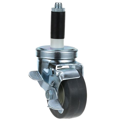 Allpoints 262397 Swivel Stm Castr W/Brk 3 W  1 OD Tubing
