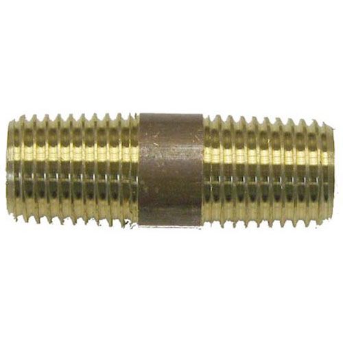 Allpoints 263101 Brass Nipple 1/4" X 1-1/2"