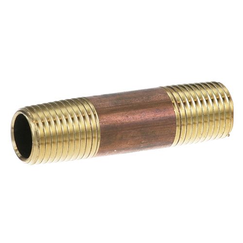 Allpoints 263102 Brass Nipple 1/4" X 2"