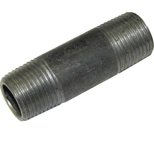 Allpoints 263111 Black Iron Nipple 3/8" X 2"