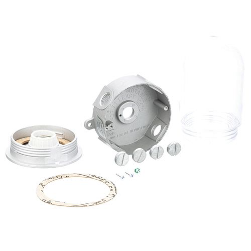 Allpoints 263211 Light Fixture - Lexan Globe